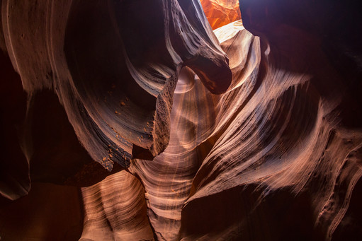 Antelope Canyon, Navajo Reservation near Page, Arizona US